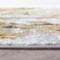 World Rug Gallery Contemporary Chic Abstract Design Runner Rug 2'x7' Yellow 937YELLOW2X7 - alternate 4